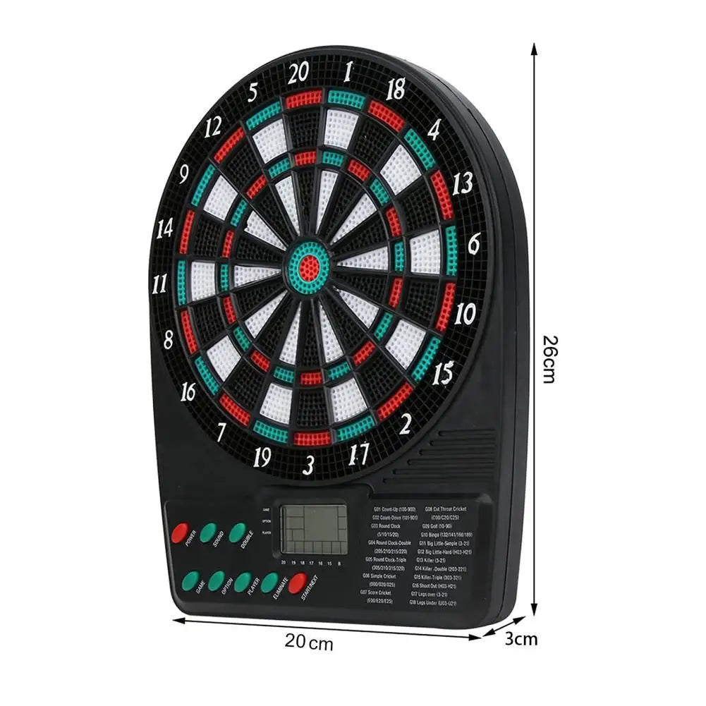 Electronic Dart Board with Lcd Display Electronic Dart Board Set with Lcd Screen for Indoor or Outdoor Entertainment for Ages
