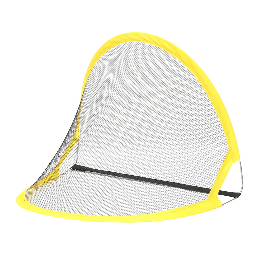 2Pcs Folding Football Goal Net Portable Soccer Training Goal Net Tent Kids Indoor Outdoor Play Toys Soccer Ball Practice Gate