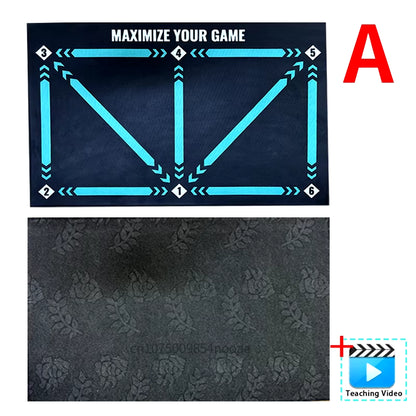 Football Training Mat Durable Non Slip Foldable Kids Adults Dribble Training Mat Football Training Indoor Ourdoor Equipment