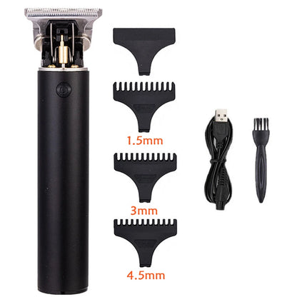 T9 Carving Hair Clipper Professional Hair Cutting Machine Barber Rechargeable Hair Trimmer Metal Haircut Machine Clipper for Men