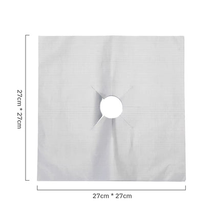 1/4/6/8Pcs Gas Stove Protector Cooker Cover Liner Clean Mat Pad Kitchen Gas Stove Stovetop Protector Kitchen Accessory Utensils