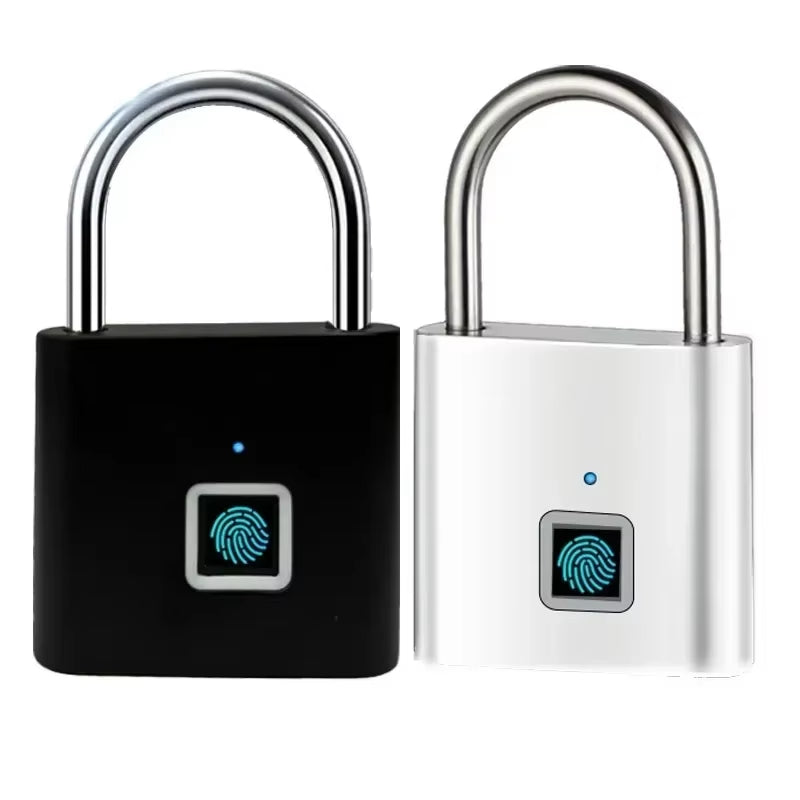 Intelligent Fingerprint Padlock, Outdoor Waterproof and Rust Proof Padlock, Intelligent Electronic Padlock Head