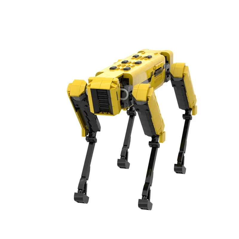 MOC Boston Dynamics Spot Robot Model Building Block Alpha Dog Activity Robot Assembled Brick Toy Kid Birthday Gift Ornament