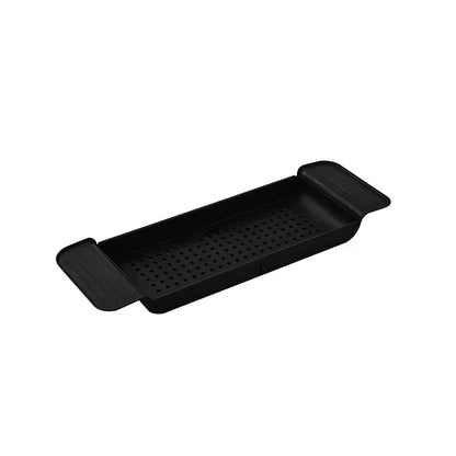 Bathtub Shelf Extendable Bathroom Bathtub Tray Shower Caddy Bamboo Bath Tub Rack Towel Book Holder Storage Organizer Accessories