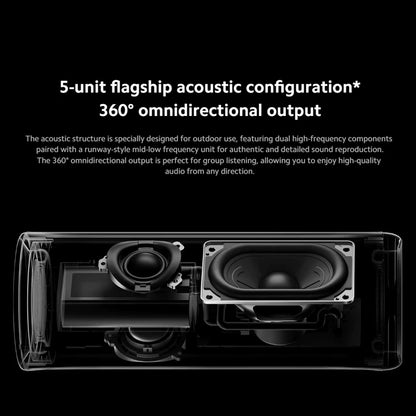 New  Bluetooth Speaker Bluetooth 5.3 LHDC 5.0 Hyperos IP67 93Db 40W Battery Life Outdoor Portable Sound Speaker